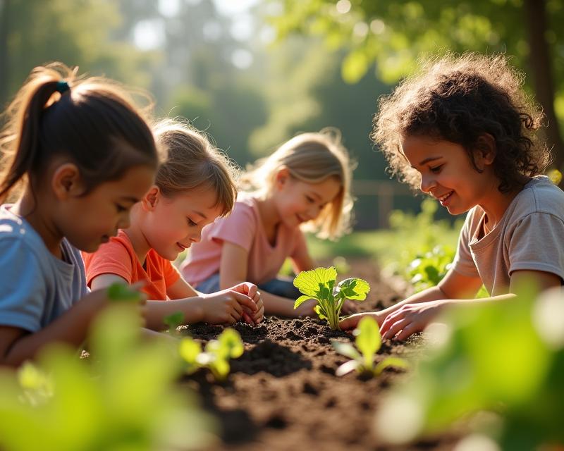 School Gardens: Growing Minds & Food!