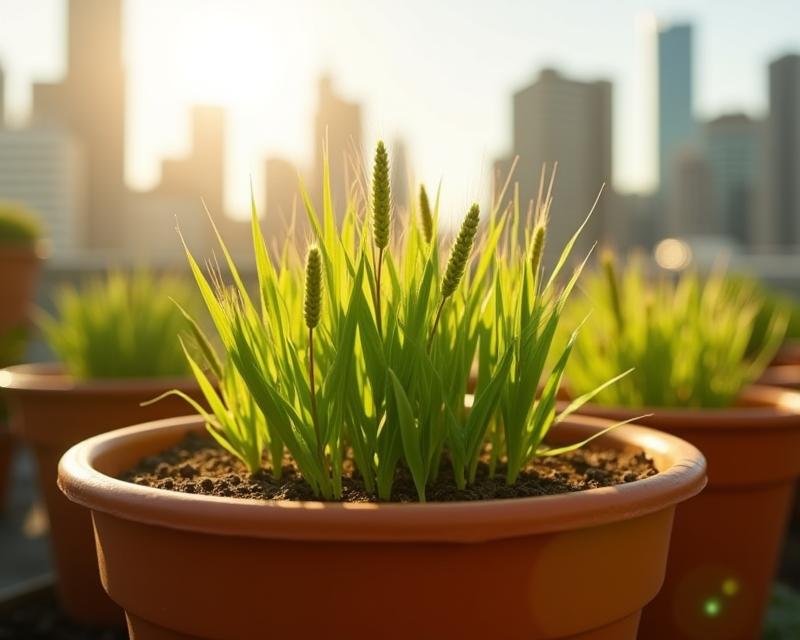 Micro-Grains: Grain Growing in Small Spaces