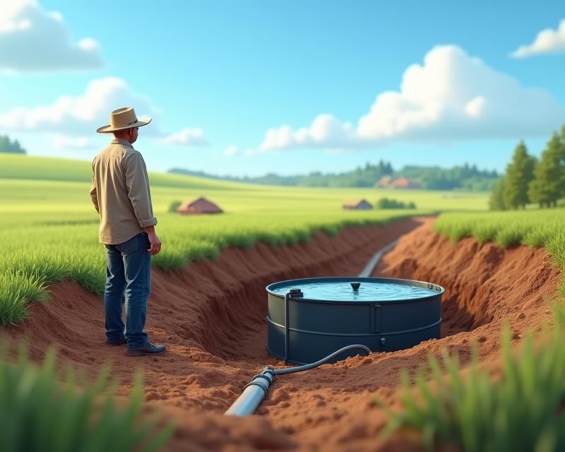 Underground Water Tanks: Farm Water Storage