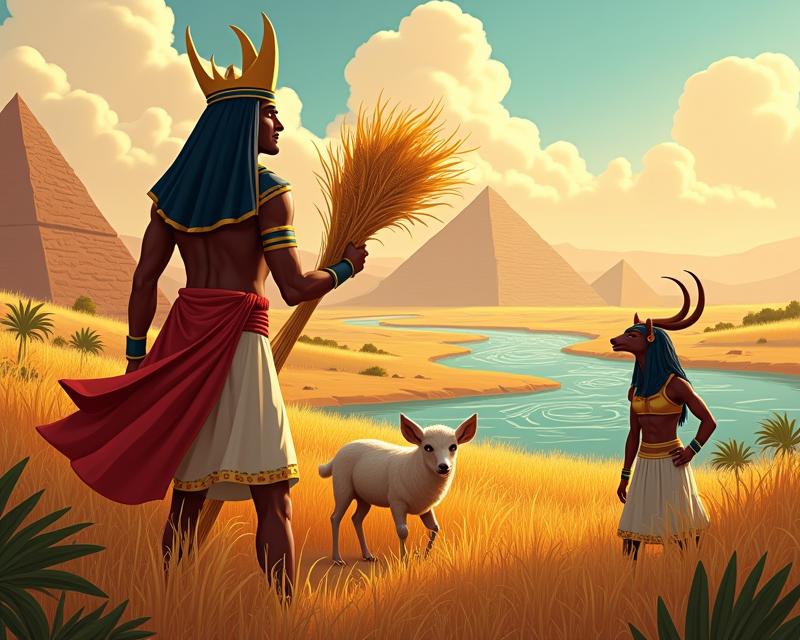Osiris & the Grain: Mythology & Harvests