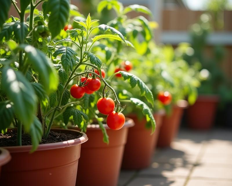 Container Tomatoes: Organic Success!