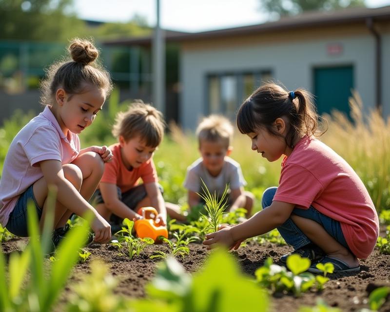 Schoolyard Grain Gardens: Growing Futures