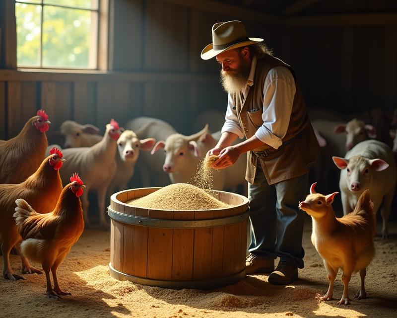 DIY Animal Feed: Using Surplus Grains